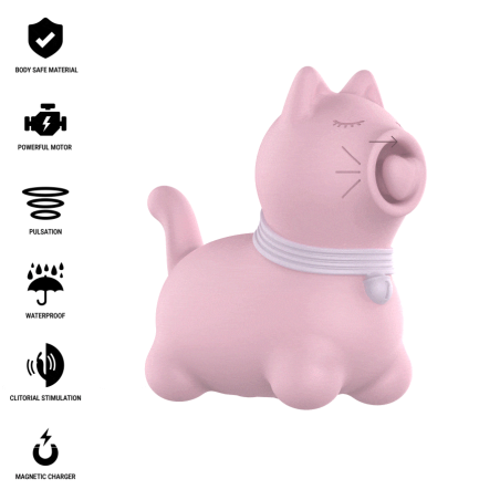 INTENSE MARIE ESTIMULADOR CON LENGUA EFECTO PULSACION ROSA