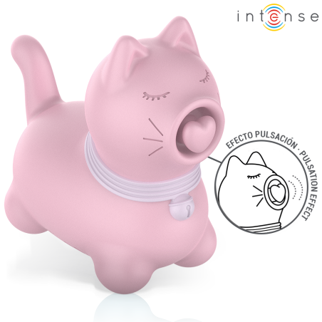 INTENSE MARIE ESTIMULADOR CON LENGUA EFECTO PULSACION ROSA