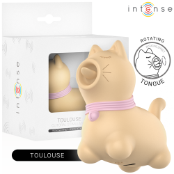 INTENSE TOULOUSE ESTIMULADOR CON LENGUA ROTATIVA 360º AMARILLO 2