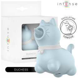 INTENSE DUCHESS ESTIMULADOR CON LENGUA ROTATIVA 360º AZUL 2