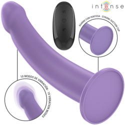 INTENSE EDDIE VIBRADOR 175 CM 10 VIBRACIONES MORADO CONTROL REMOTO 2