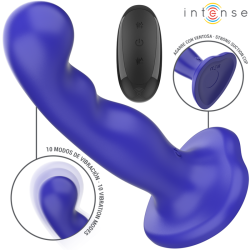 INTENSE SHORTY VIBRADOR CON VENTOSA AZUL CONTROL REMOTO 2