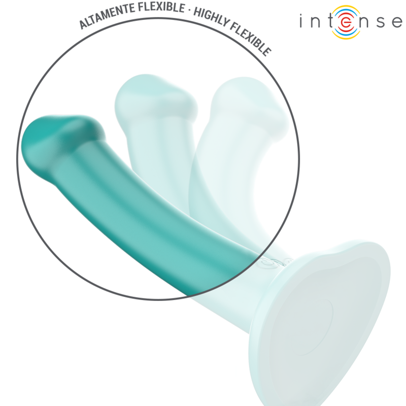 INTENSE KATIE VIBRADOR CON VENTOSA 10 VIBRACIONES AZUL OSCURO CONTROL REMOTO