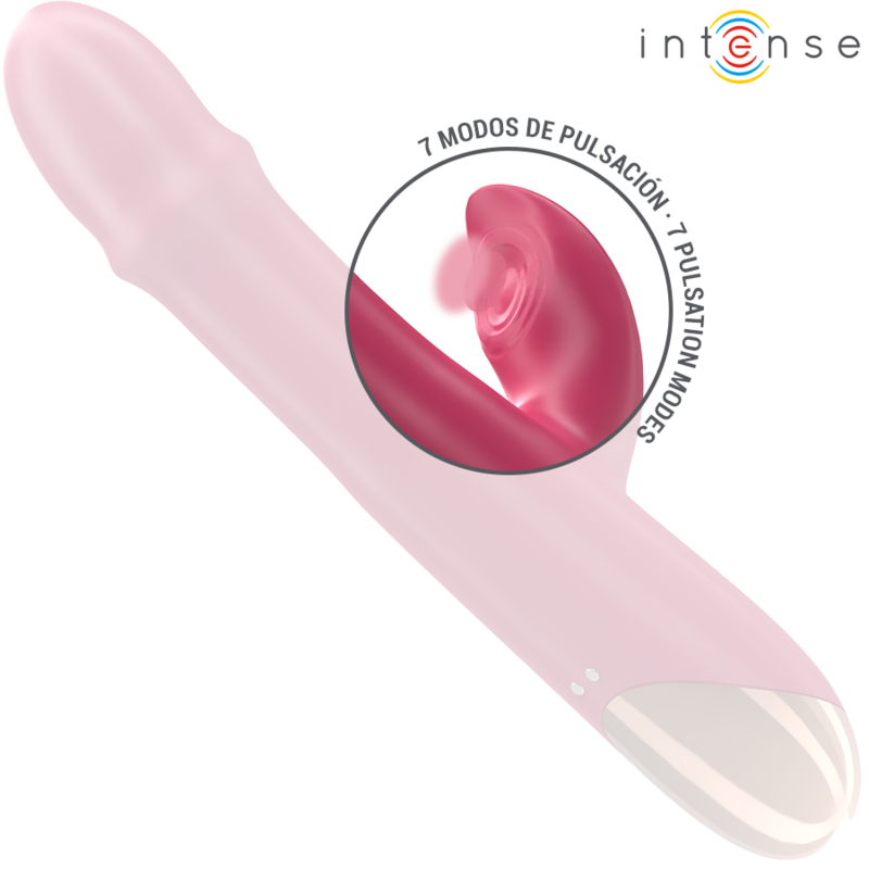 INTENSE CHLOE VIBRADOR MULTIFUNCION 3 EN 1 ROJO