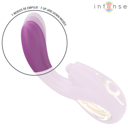 INTENSE LALI VIBRADOR PUNTO G MULTIFUNCION ESTIMULACION EMPUJE VIBRACION MORADO