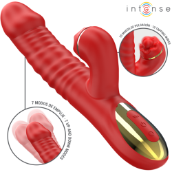 INTENSE THALIA VIBRACION EMPUJE ESTIMULACION ROJO 2