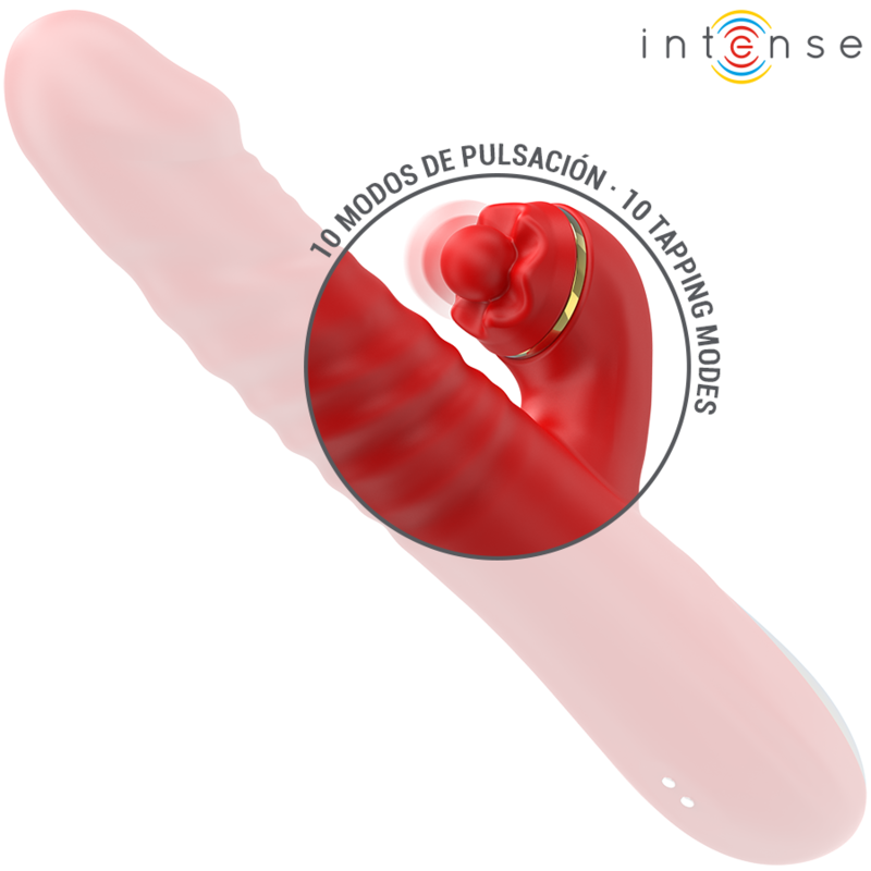 INTENSE THALIA VIBRACION EMPUJE ESTIMULACION ROJO