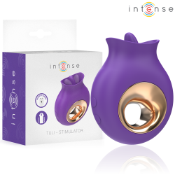 INTENSE TULI ESTIMULADOR CLITORIS 9 VIBRACIONES 9 OSCILACIONES MORADO