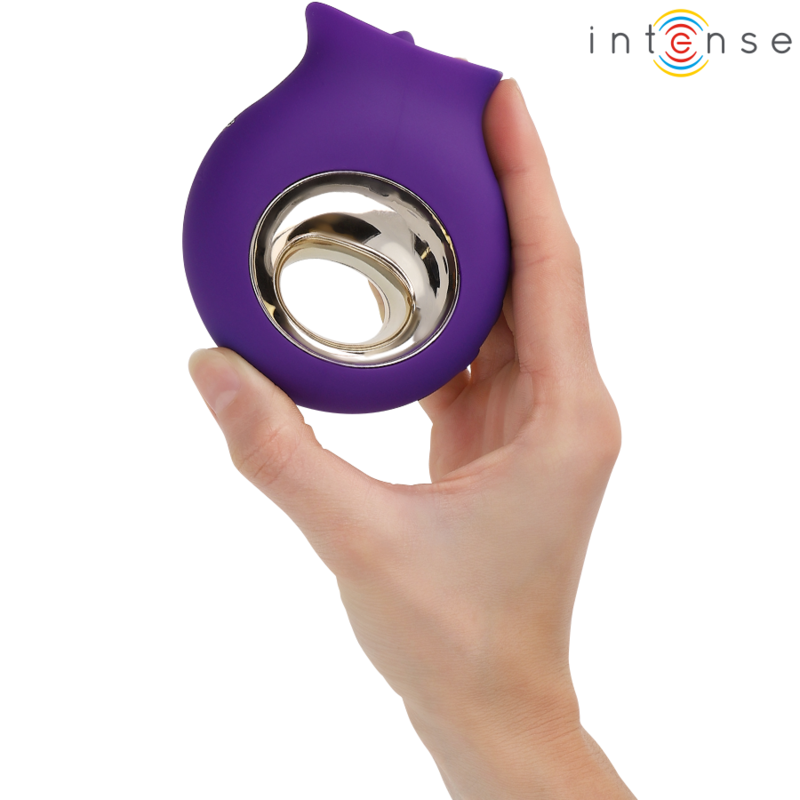 INTENSE TULI ESTIMULADOR CLITORIS 9 VIBRACIONES 9 OSCILACIONES MORADO