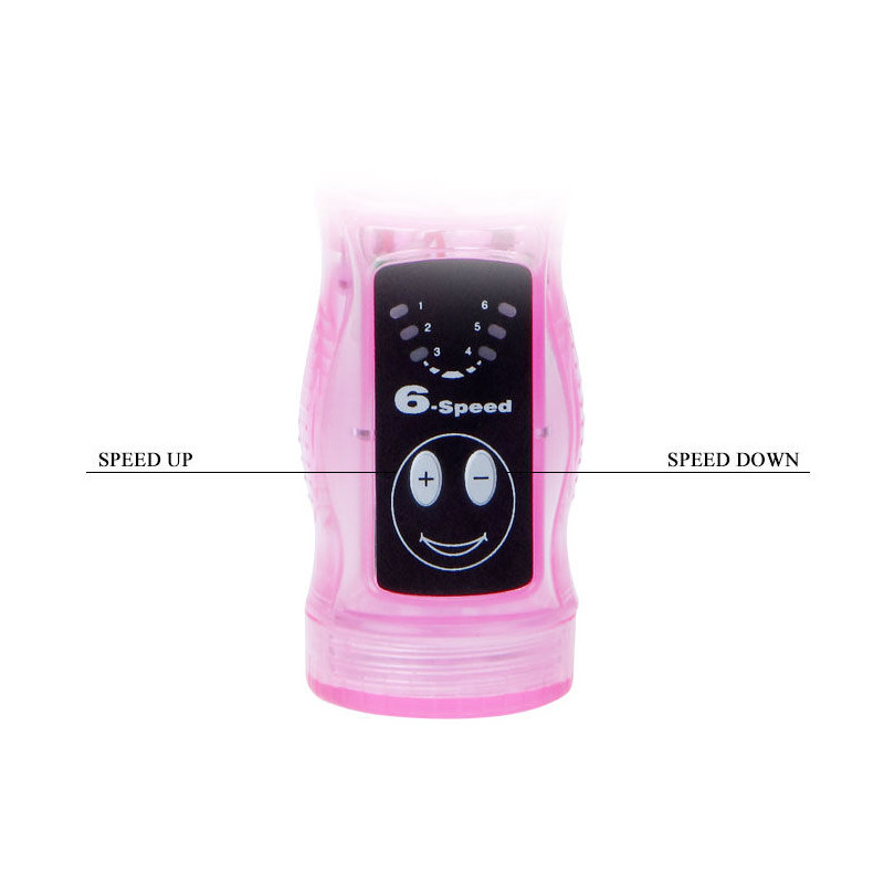 BAILE VIBRADOR FLEXIBLE CON ESTIMULADOR ANAL