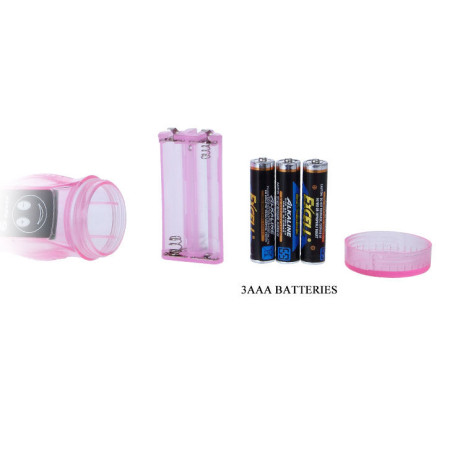 BAILE VIBRADOR FLEXIBLE CON ESTIMULADOR ANAL