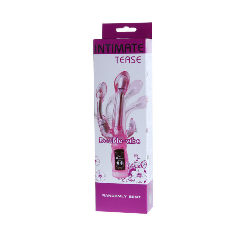 BAILE VIBRADOR FLEXIBLE CON ESTIMULADOR ANAL