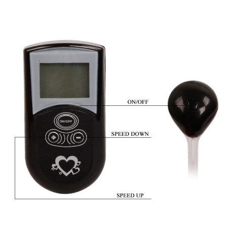 BAILE TANGA CON VIBRADOR CON CONTROL REMOTO LILA