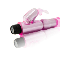 BAILE VIBRADOR ESTIMULADOR ROSA REGULABLE 2