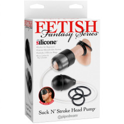 FETISH FANTASY SERIES SERIES SUCCIONADOR GLANDE CON ANILLAS POTENCIADORAS 2