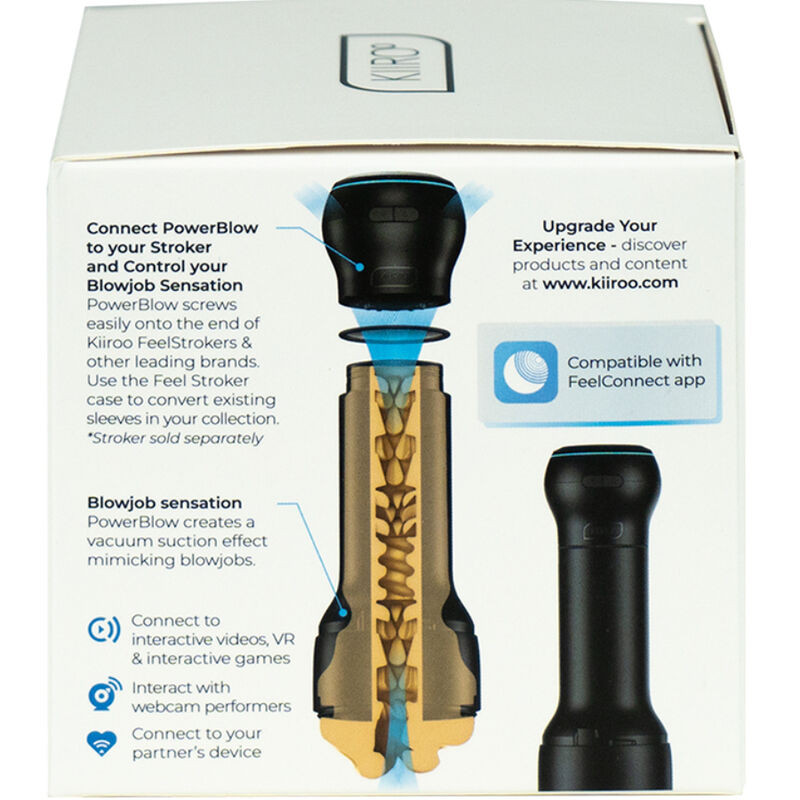 KIIROO POWERBLOW DISPOSITIVO DE SUCCION INTERACTIVO
