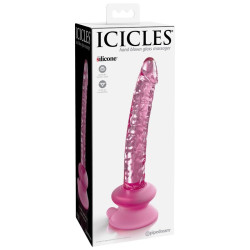 ICICLES N 86 DILDO VIDRIO CON VENTOSA 2