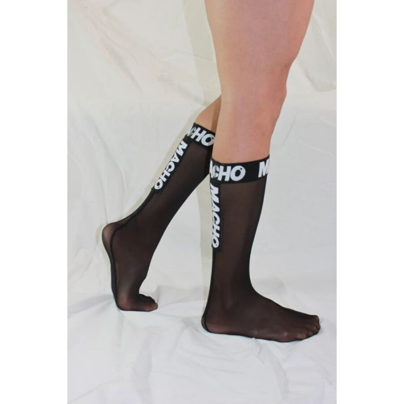MACHO CALCETINES FINOS NEGRO TALLA UNICA