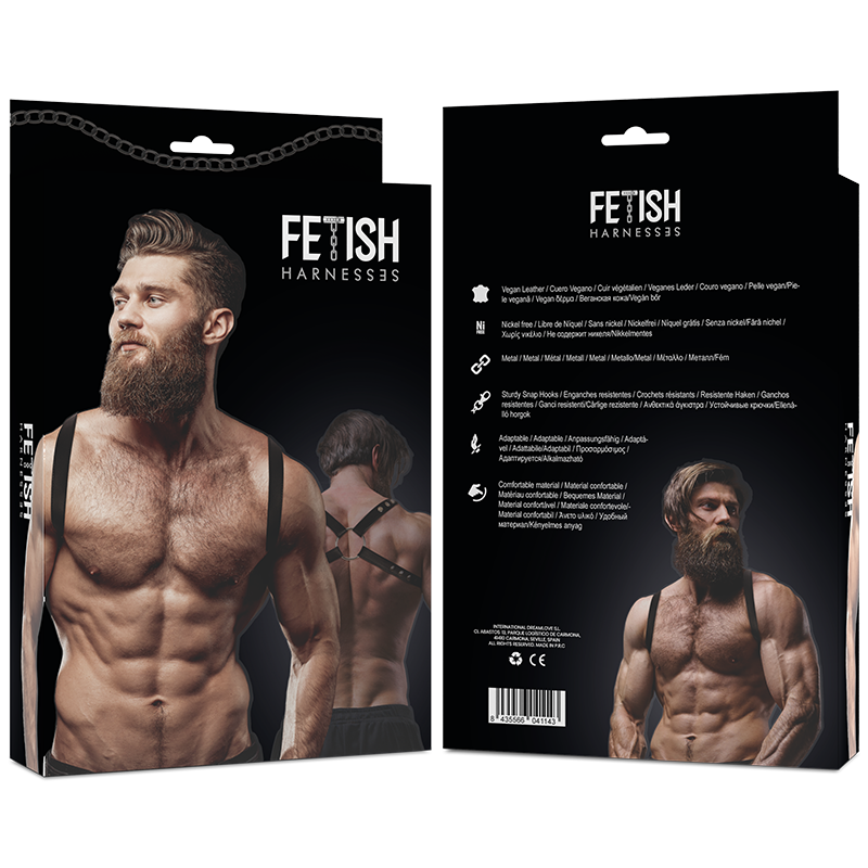 FETISH SUBMISSIVE ATTITUDE ARNES ECOPIEL ESPALDA HOMBRE
