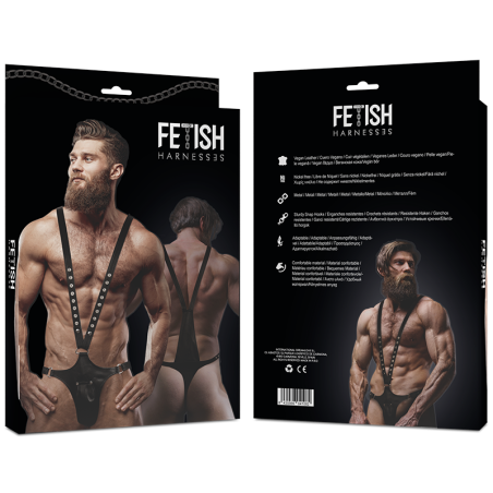 FETISH SUBMISSIVE ATTITUDE ARNES ECOPIEL FORMA DE V HOMBRE