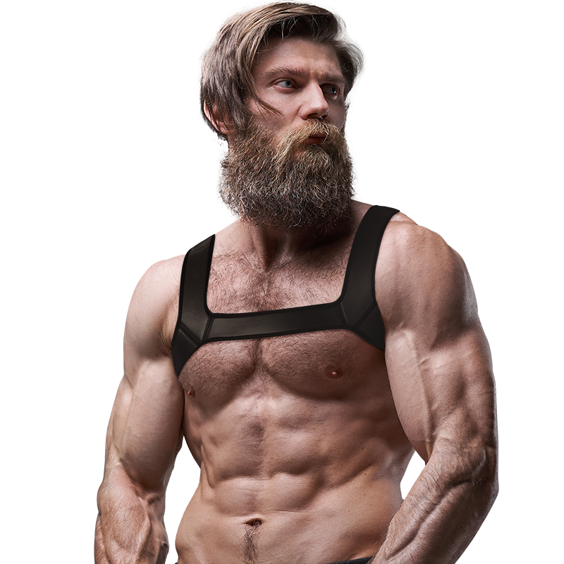 FETISH SUBMISSIVE ATTITUDE ARNES NEOPRENO PECHO HOMBRE TALLA L