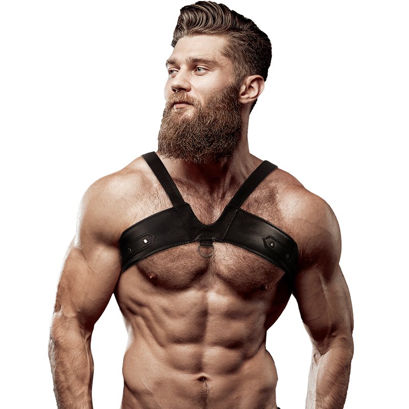 FETISH SUBMISSIVE ATTITUDE ARNES ECOPIEL BRIGADE PECHO HOMBRE