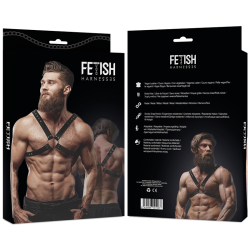 FETISH SUBMISSIVE ATTITUDE ARNES ECOPIEL PECHO CRUZADO HOMBRE 2
