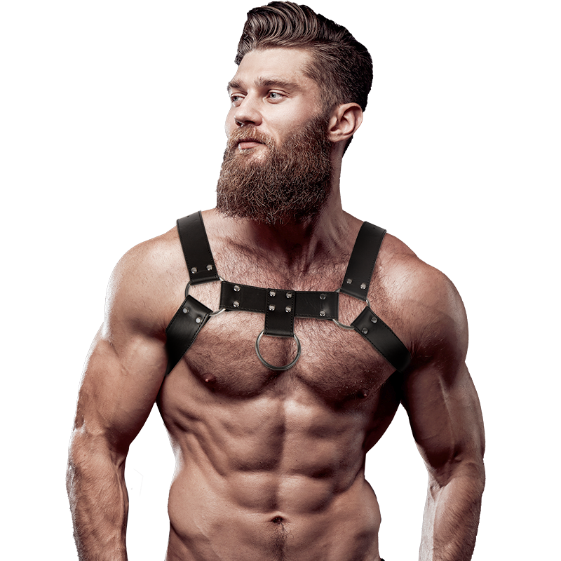 FETISH SUBMISSIVE ATTITUDE ARNES ECOPIEL PECHO HOMBRE