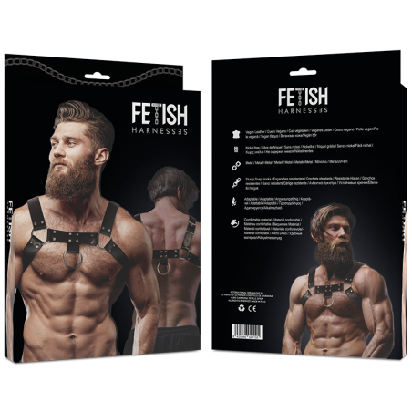 FETISH SUBMISSIVE ATTITUDE ARNES ECOPIEL PECHO HOMBRE