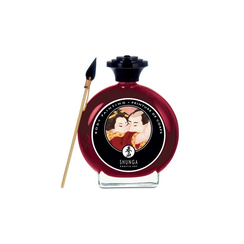 SHUNGA PINTURA CORPORAL DE FRESAS Y CAVA