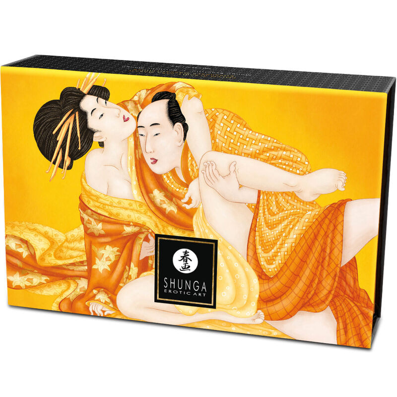SHUNGA KIT POLVOS DE MASAJE COMESTIBLE MANGO