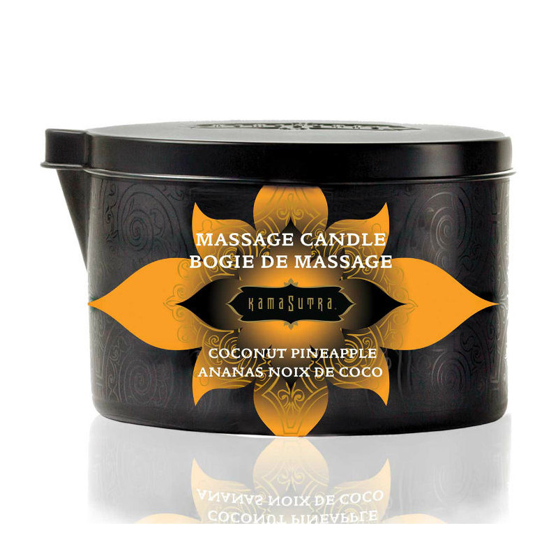 KAMASUTRA VELA DE MASAJE COCONUT Y PINA 170GR