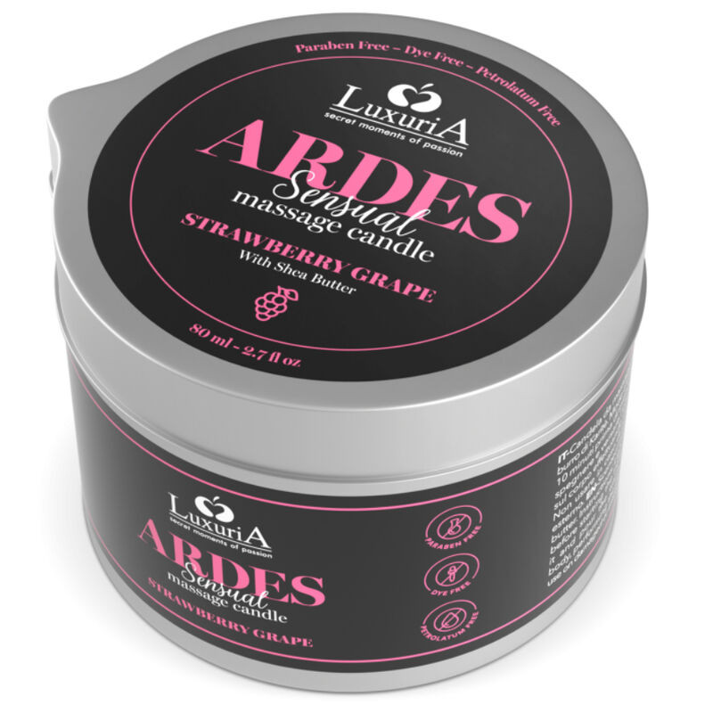 INTIMATELINE LUXURIA VELA DE MASAJE UVA