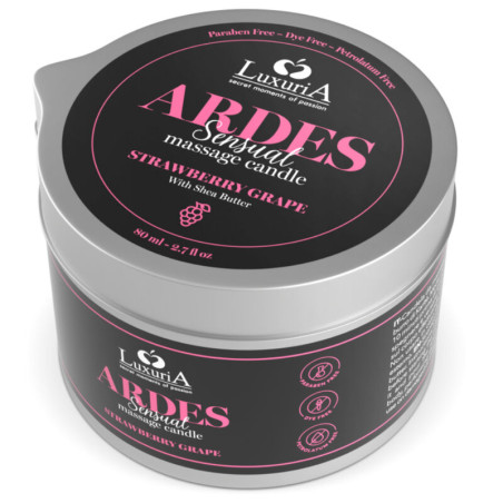 INTIMATELINE LUXURIA VELA DE MASAJE UVA