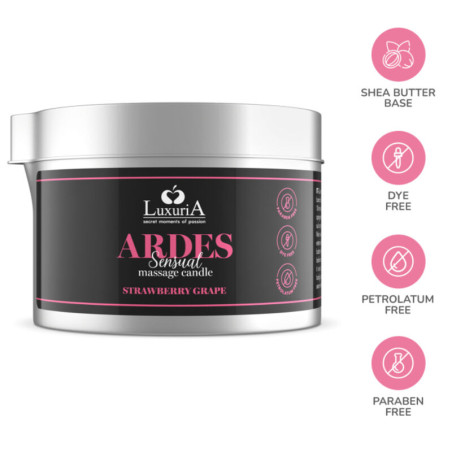 INTIMATELINE LUXURIA VELA DE MASAJE UVA