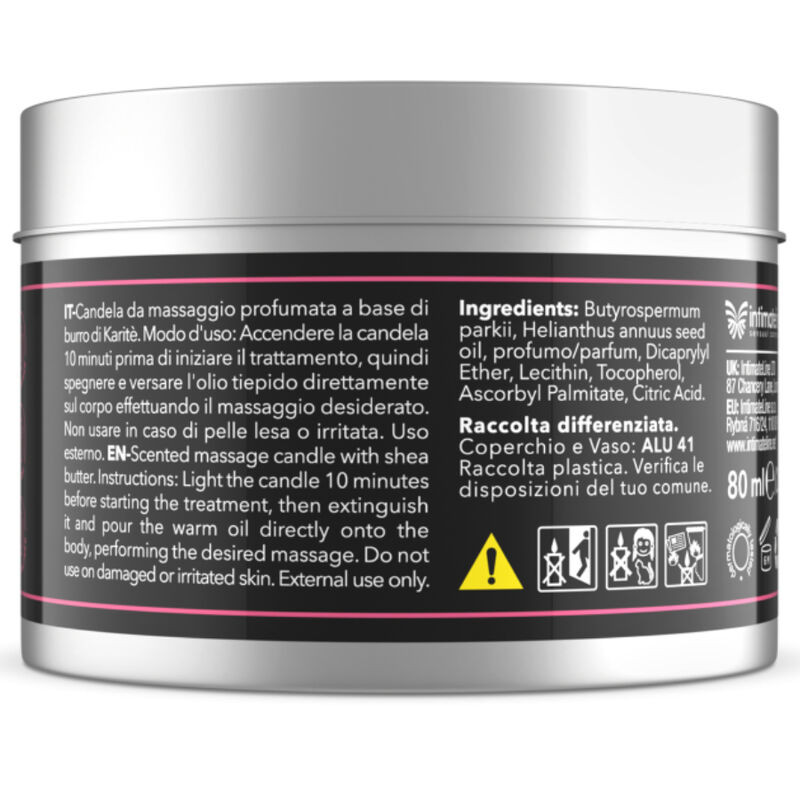 INTIMATELINE LUXURIA VELA DE MASAJE UVA