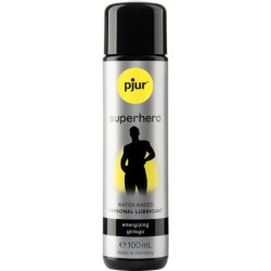 PJUR SUPERHERO LUBRICANTE ENERGIZANTE GINKGO 100 ML