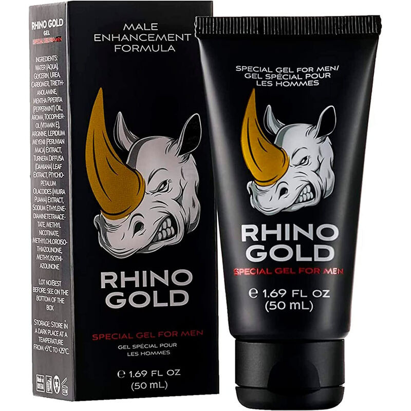 RHINO GOLD GEL INTIMO PARA HOMBRES 50 ML