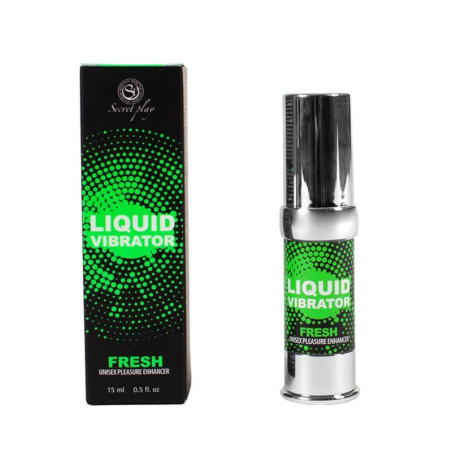 SECRETPLAY VIBRADOR LIQUIDO FRESH ESTIMULADOR INTENSIFICADOR PLACE 15 ML