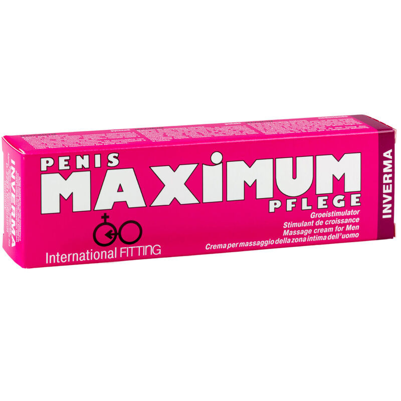 INVERMA PENIS MAXIMUM PFLEGE CREMA MASTURBACION PENE
