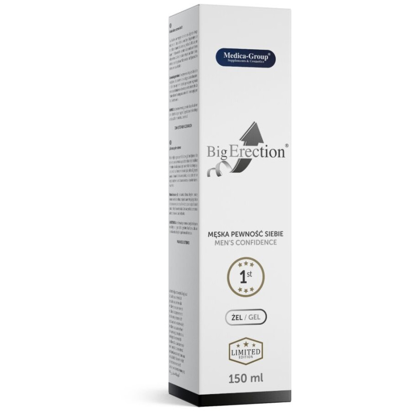 MEDICA GROUP BIG ERECTION GEL INTIMO PARA HOMBRE 150 ML