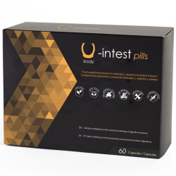 U INTEST Pills Complemento alimenticio para el cuidado digestivo e intestinal 2