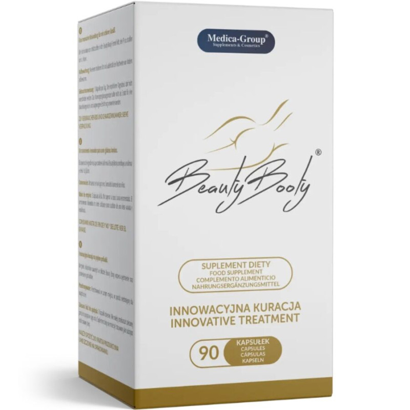 BeautyBooty Complemento Alimenticio Natural para la Firmeza de los Gluteos y el Cuidado de la Piel