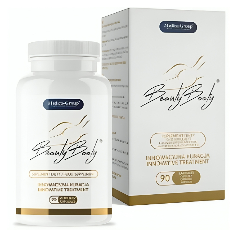 BeautyBooty Complemento Alimenticio Natural para la Firmeza de los Gluteos y el Cuidado de la Piel