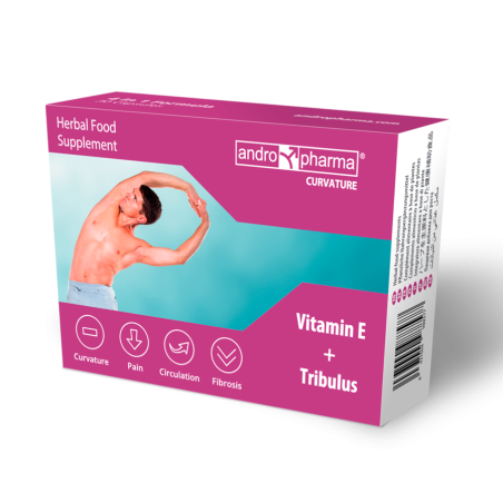 Andropharma Curvature Complemento alimenticio para el bienestar masculino
