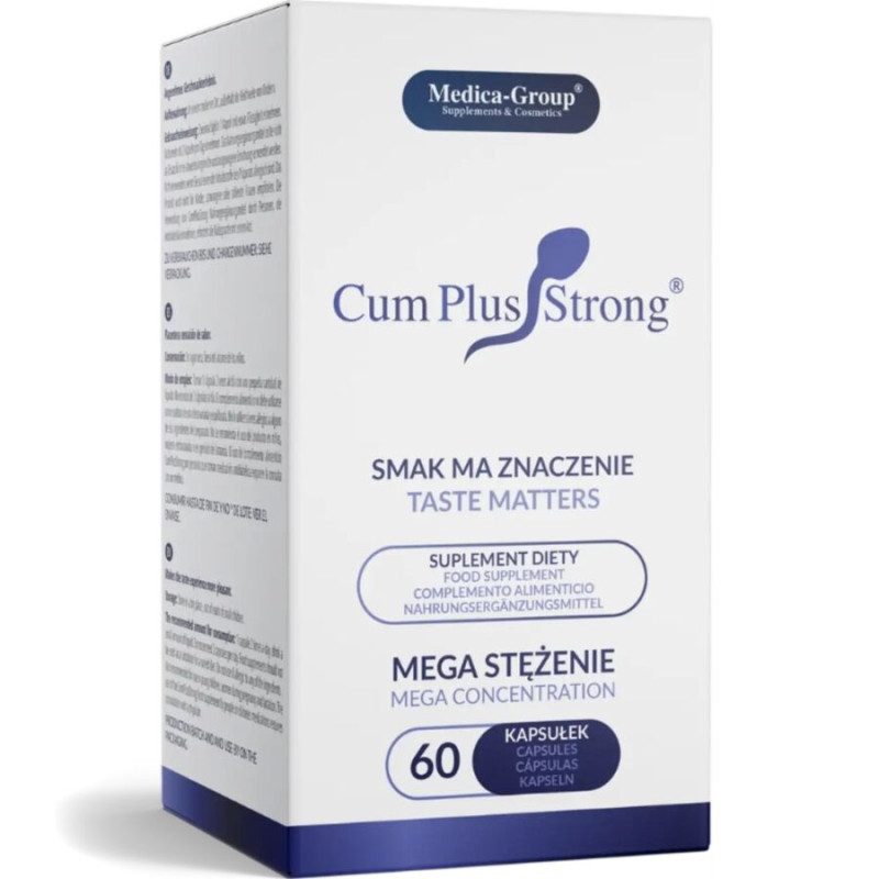 Cum Plus Strong refuerza tu vitalidad y potencia la calidad del semen de forma natural