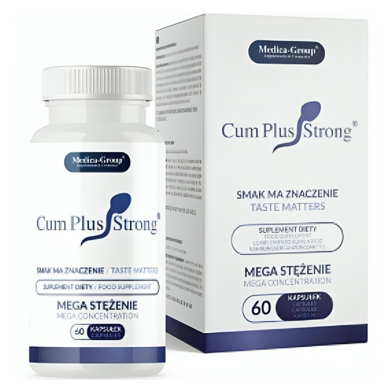 Cum Plus Strong refuerza tu vitalidad y potencia la calidad del semen de forma natural
