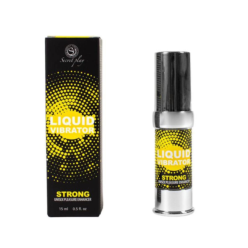 SECRETPLAY VIBRADOR LIQUIDO ESTIMULADOR UNISEX STRONG 15 ML