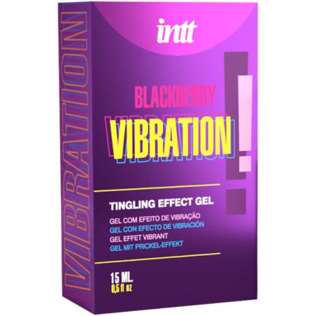 INTT RELEASES GEL VIBRADOR LIQUIDO SABOR MORA 15 ML