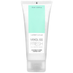 MIXGLISS LUBRICANTE BASE AGUA EFECTO FRIO SABOR A MENTA 70 ML